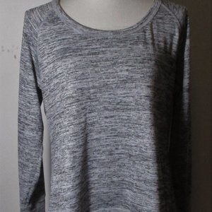 Atheta gray long sleeve top size XL